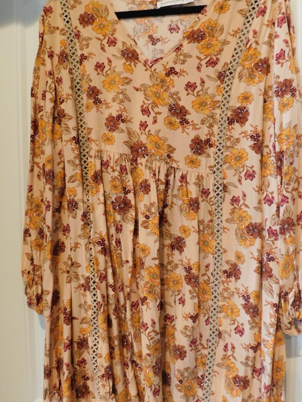 Size 4x RusttyDustty Western Look Dress